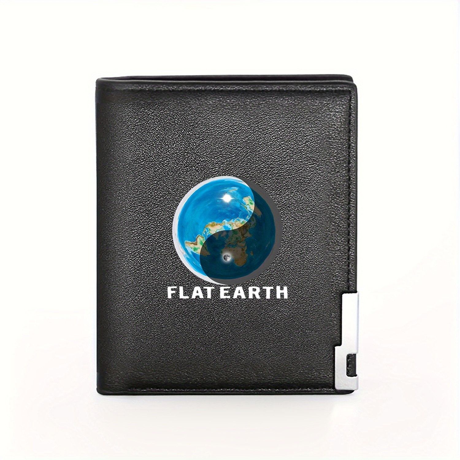 Interior Design Graphic Design - Flat Earth Yin Yang Design Wallet