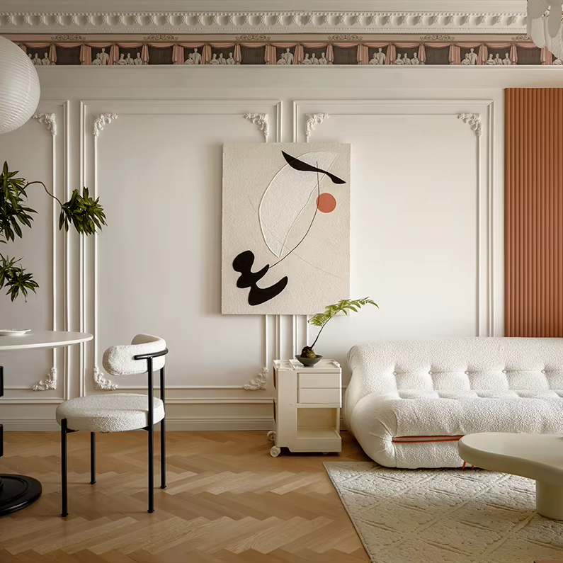 Interior Design Layout - Sanhai French Style Interior Design 3D
