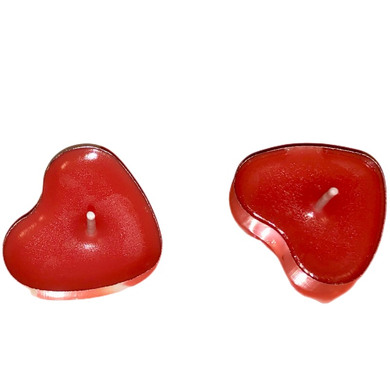 100 Sets Heart shaped Empty Al - مراجعة Ceramic Candle Vessel وسعره