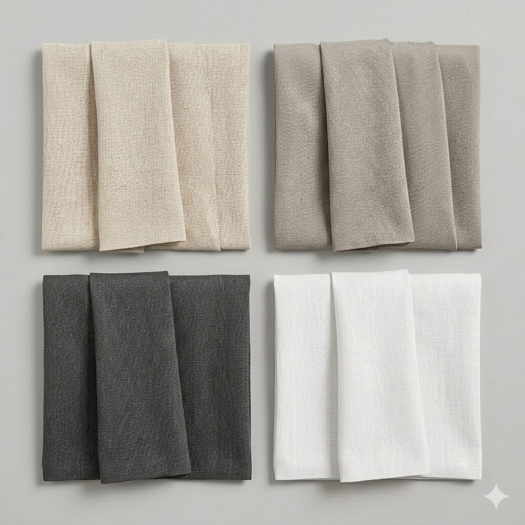 Jinchan Single Panel Faux Line - مراجعة Linen Curtain Eyelet وسعره