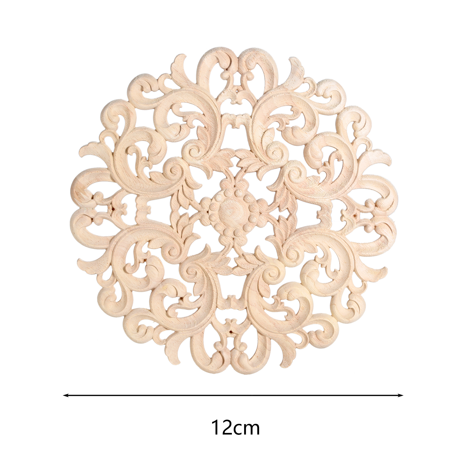 1 pc unpainted  round flower c - مراجعة Interior Design Home وسعره