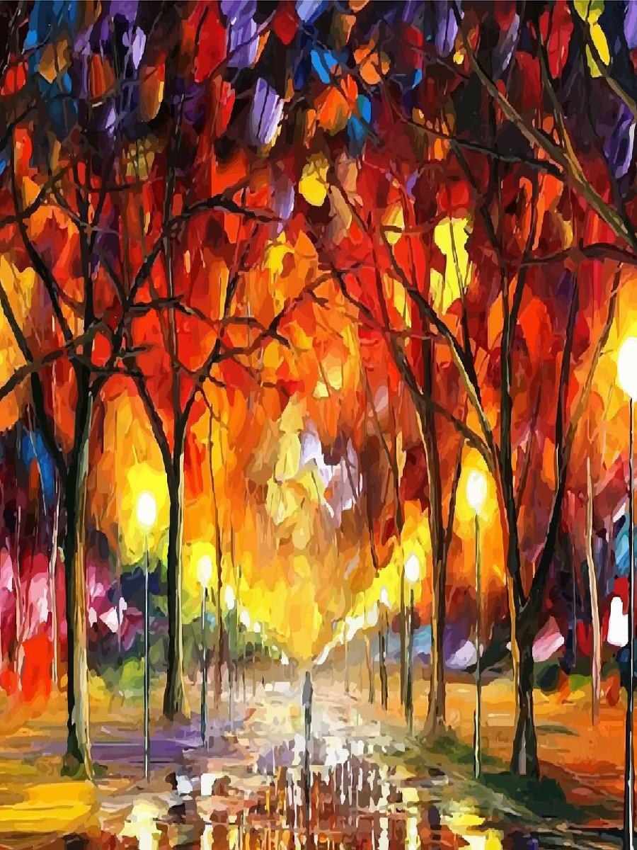 Leonid Afremov Melody Of The N - مراجعة Interior Designer وسعره