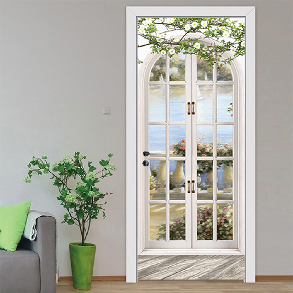 Modern Door Sticker Simulate G - مراجعة Interior Design Home وسعره