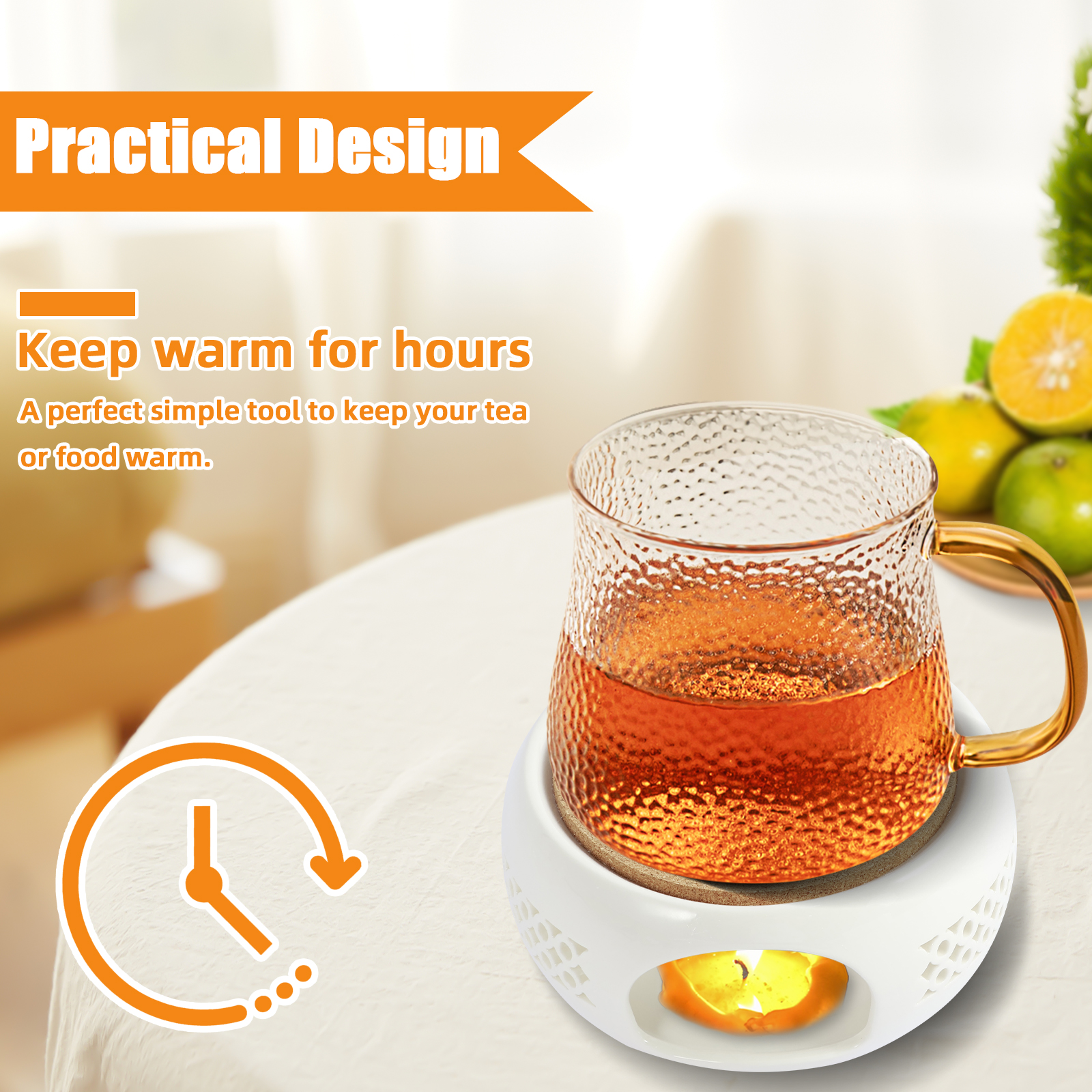 Ceramic Teapot Warmer Holder B - مراجعة Ceramic Candle Vessel وسعره