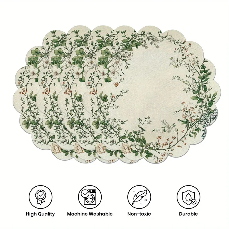 VIKAMA 4pcs Nordic Placemats F - مراجعة Interior Design Kitchen وسعره