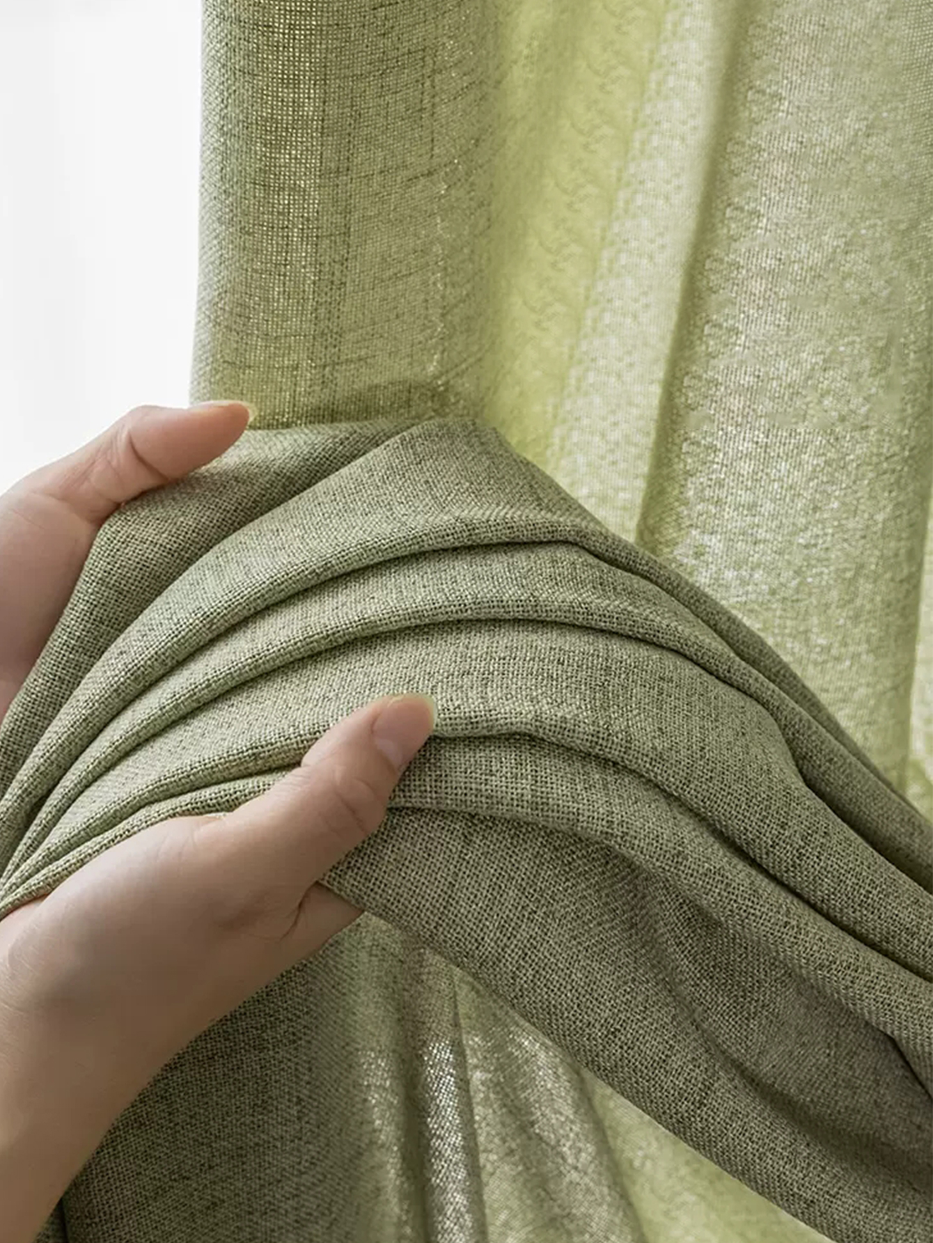 Spring and summer Japanese mat - مراجعة Linen Curtain Eyelet وسعره