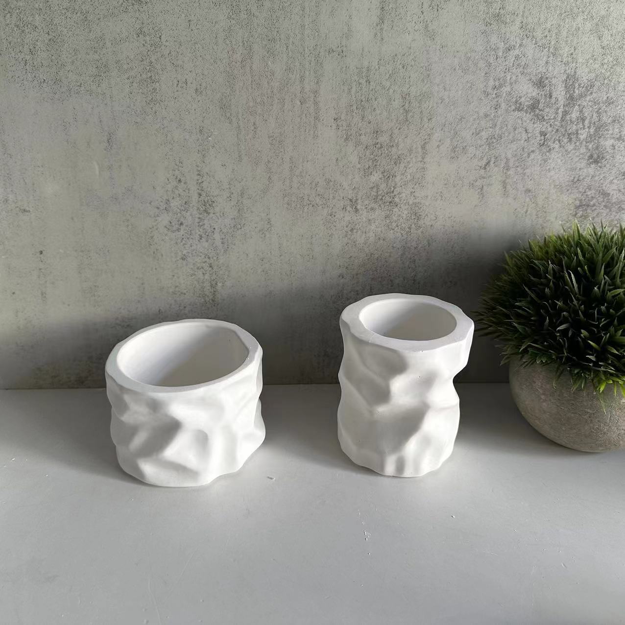 Irregular Tall and Short Round - مراجعة Ceramic Candle Vessel وسعره