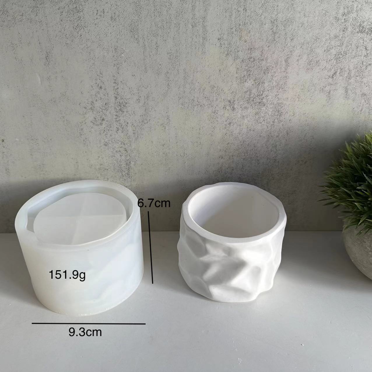 Irregular Tall and Short Round - مراجعة Ceramic Candle Vessel وسعره