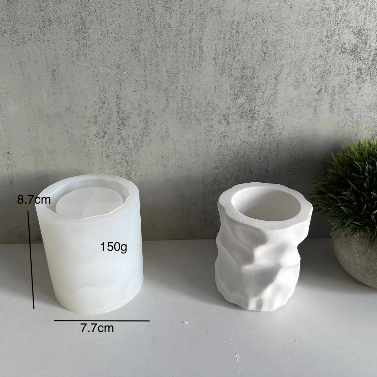 Irregular Tall and Short Round - مراجعة Ceramic Candle Vessel وسعره
