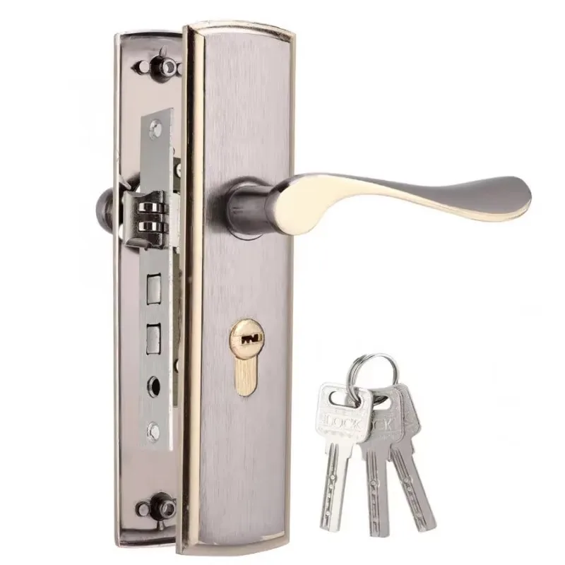 Gold Door Handle Lock Silent H - مراجعة Interior Design Kitchen وسعره
