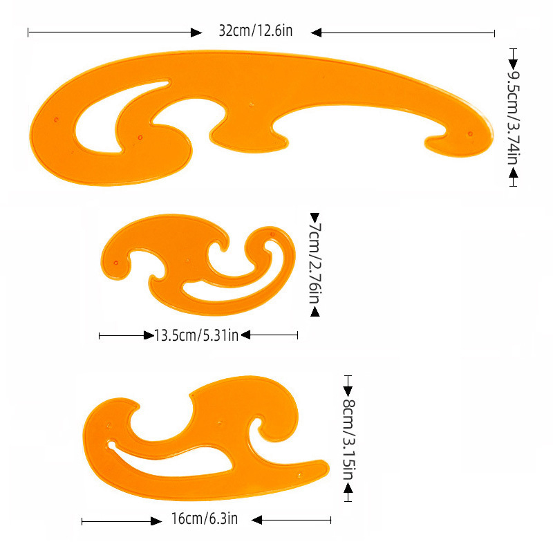 3pcs Curve Board 3-Piece Set S - مراجعة Interior Design Layout وسعره