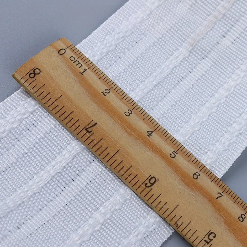 Pull Pleated Tape 10 Meters Cu - مراجعة Linen Curtain Eyelet وسعره