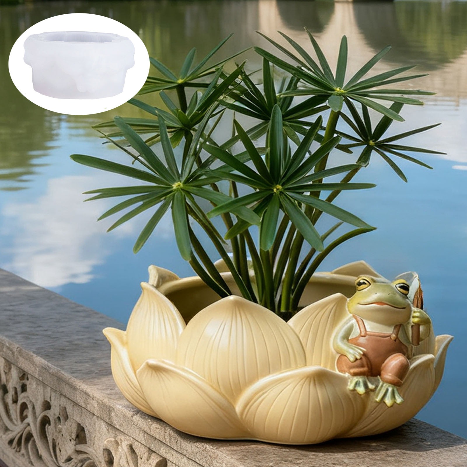 Plant Flower Pot Mold Flexible - مراجعة Ceramic Candle Vessel وسعره