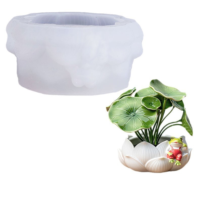 Plant Flower Pot Mold Flexible - مراجعة Ceramic Candle Vessel وسعره