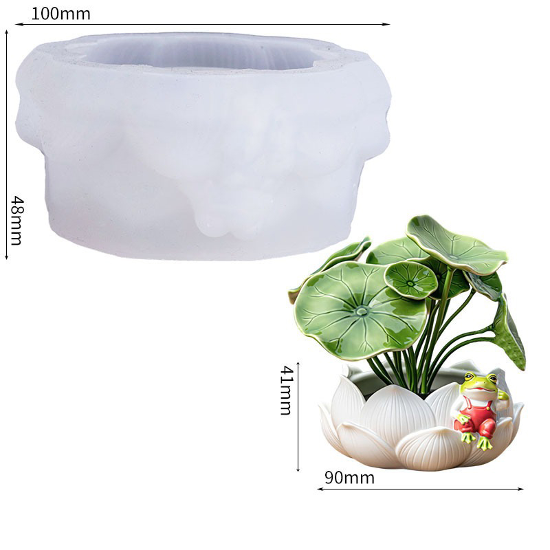 Plant Flower Pot Mold Flexible - مراجعة Ceramic Candle Vessel وسعره