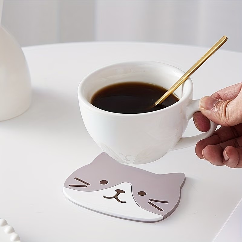 Set of 5 Silicone Coasters – C - مراجعة Interior Design Kitchen وسعره