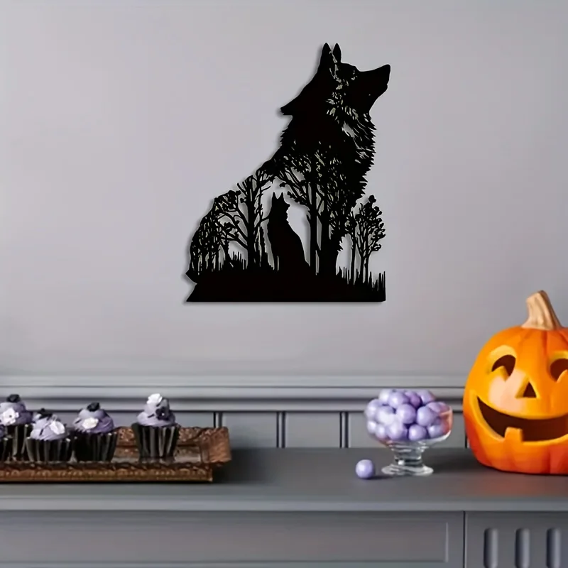 HelloYoung Wolf Decor Black Wo - مراجعة Interior Design Home وسعره