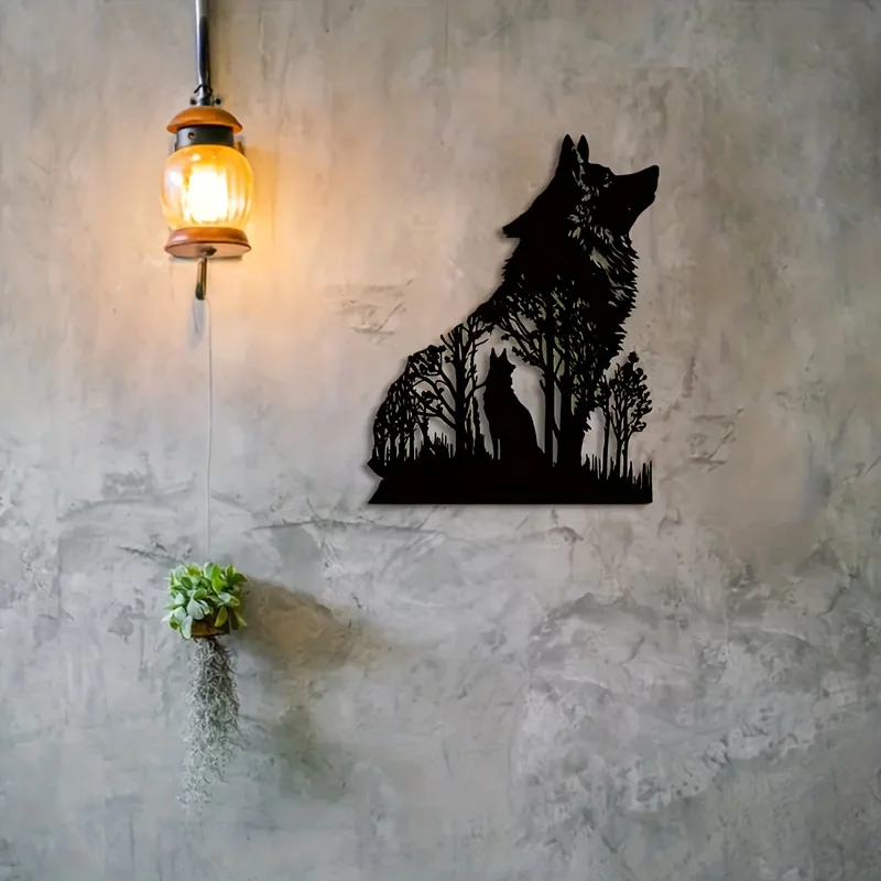 HelloYoung Wolf Decor Black Wo - مراجعة Interior Design Home وسعره