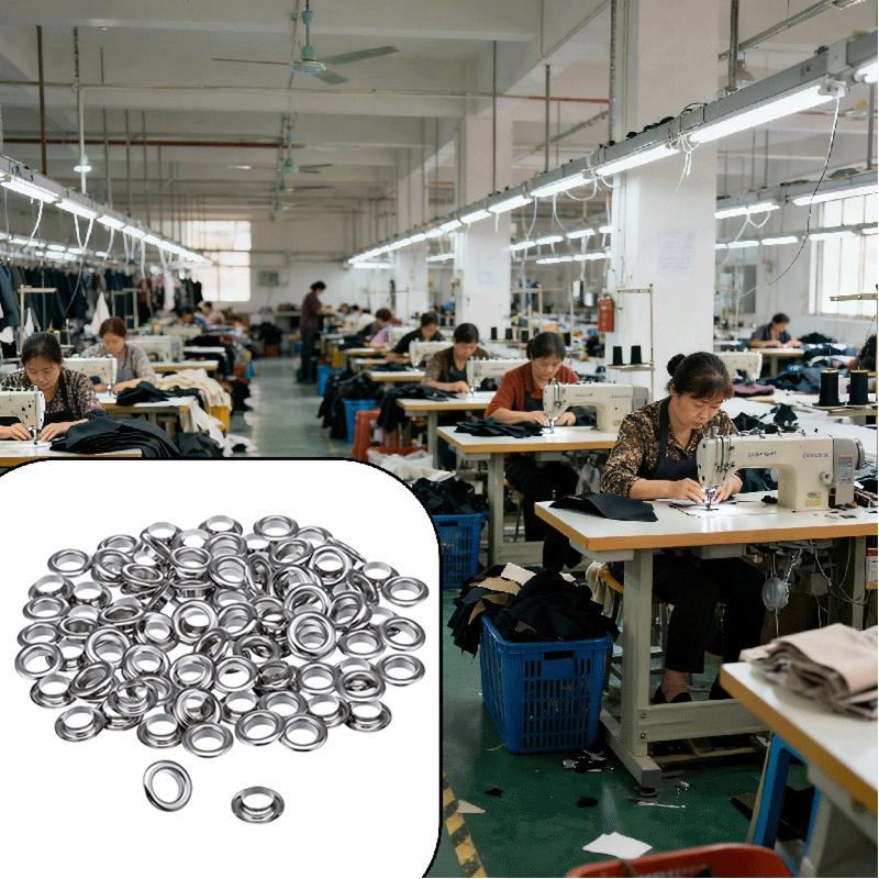 86pcs 6mm eyelets. For linen d - مراجعة Linen Curtain Eyelet وسعره