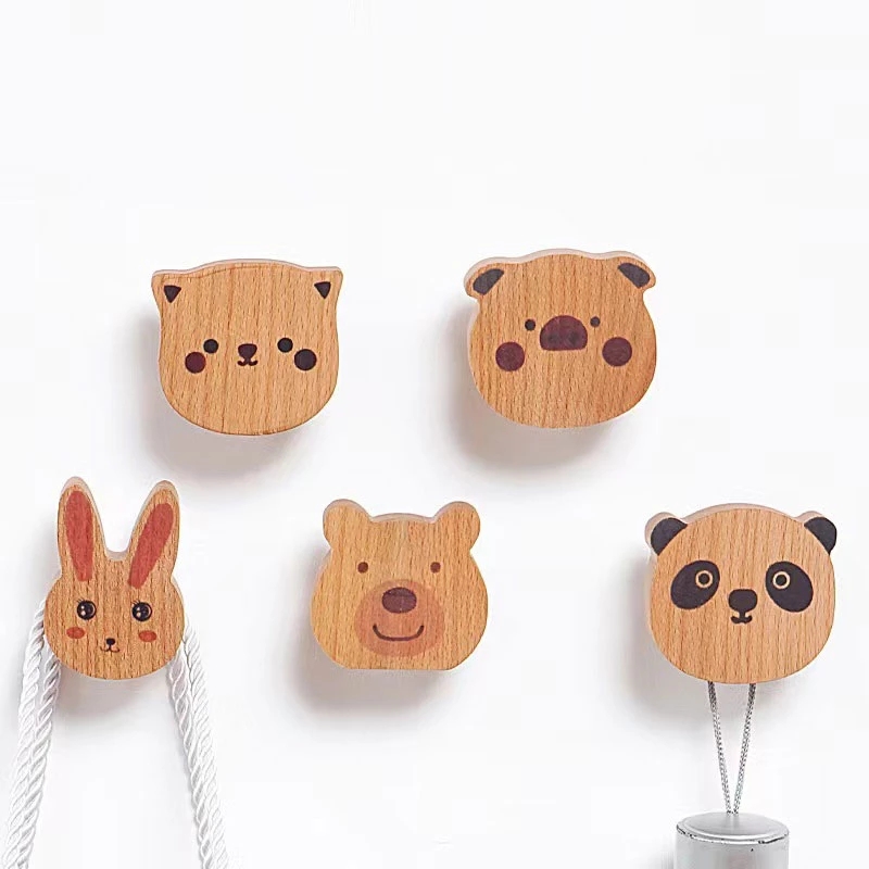 Wooden Cute Animal Coat Hook S - مراجعة Interior Design Home وسعره