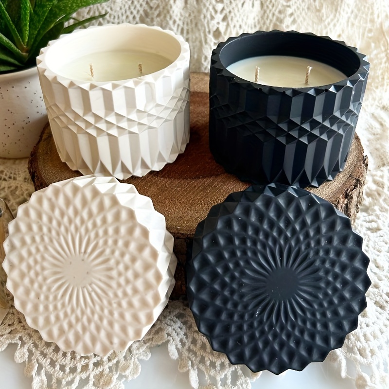 1set Ripple Candle Cup Resin M - مراجعة Ceramic Candle Vessel وسعره