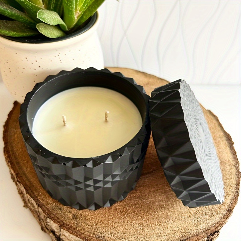 1set Ripple Candle Cup Resin M - مراجعة Ceramic Candle Vessel وسعره
