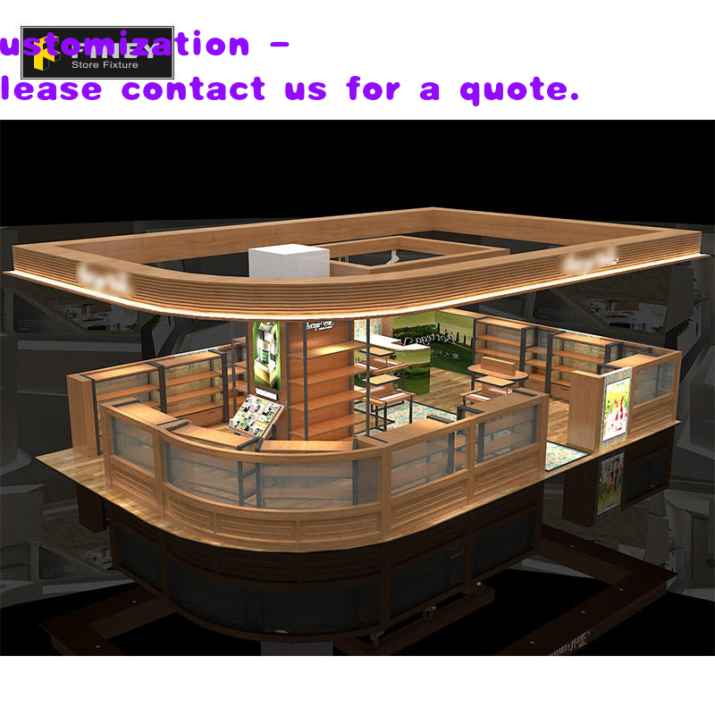 custom.Cosmetics Kiosk Interio - مراجعة Interior Design Layout وسعره