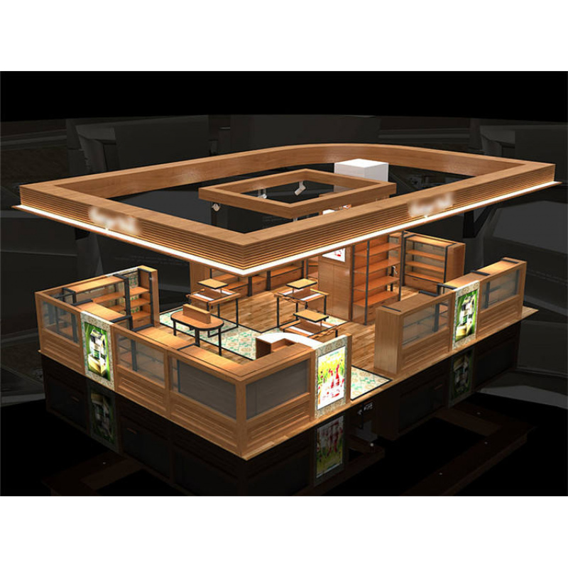 custom.Cosmetics Kiosk Interio - مراجعة Interior Design Layout وسعره