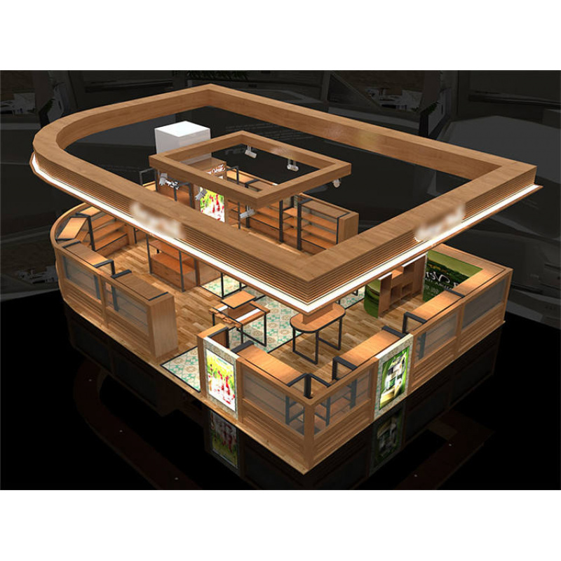 custom.Cosmetics Kiosk Interio - مراجعة Interior Design Layout وسعره