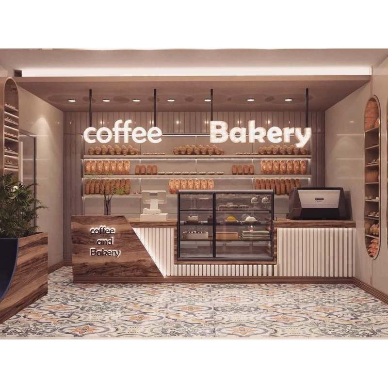 custom.Solid Marble Coffee Sho - مراجعة Interior Design Of Cafe وسعره