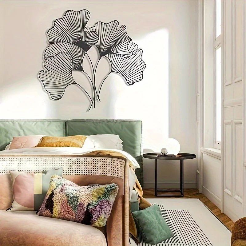 Ginkgo Leaf Wall Decoration Me - مراجعة Interior Design Of Cafe وسعره