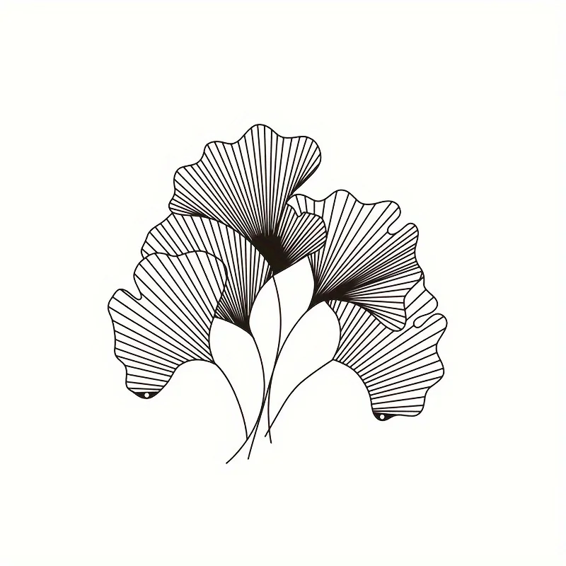 Ginkgo Leaf Wall Decoration Me - مراجعة Interior Design Of Cafe وسعره