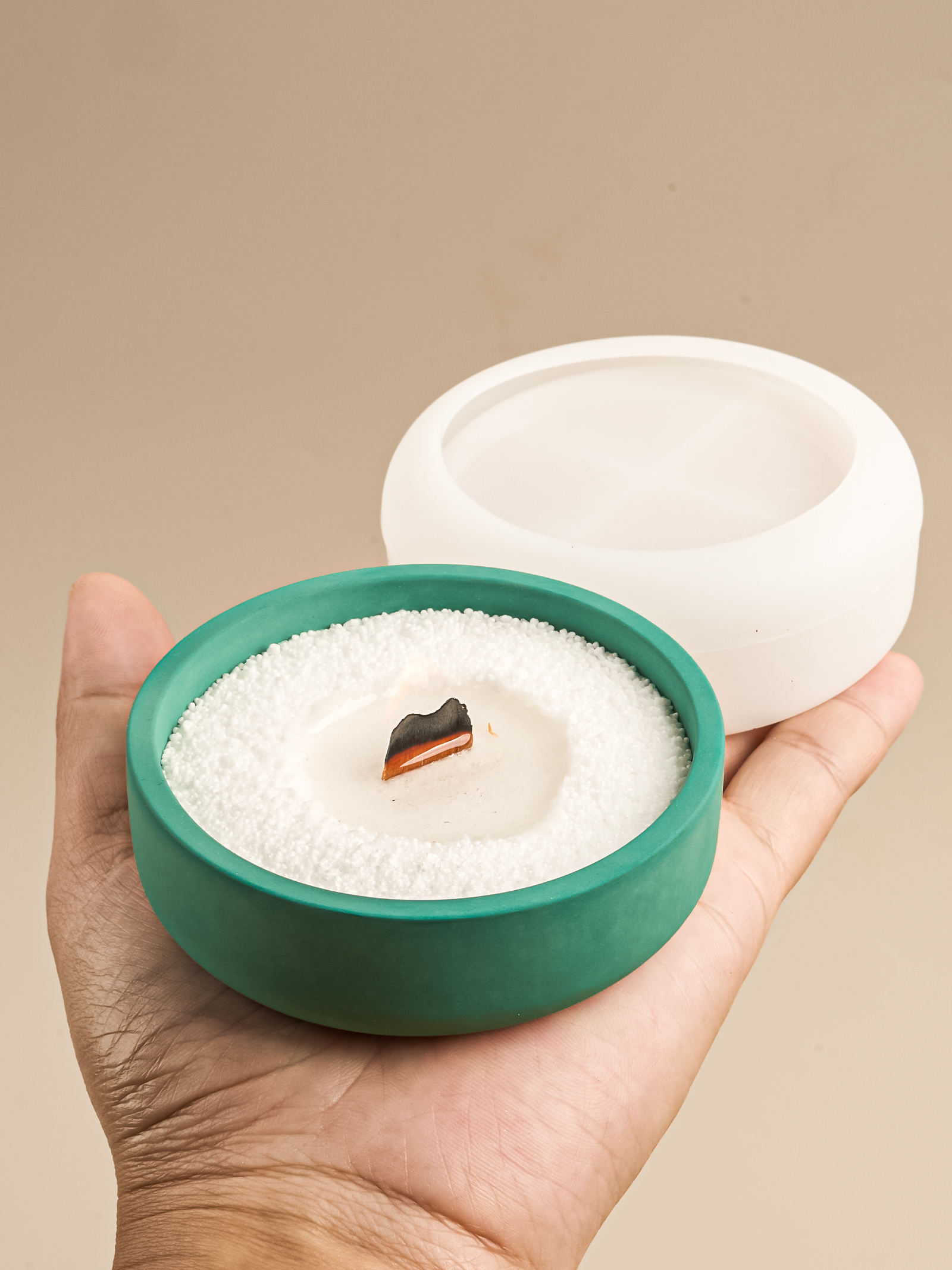 Nordic Round Storage Bowl Ceme - مراجعة Ceramic Candle Vessel وسعره