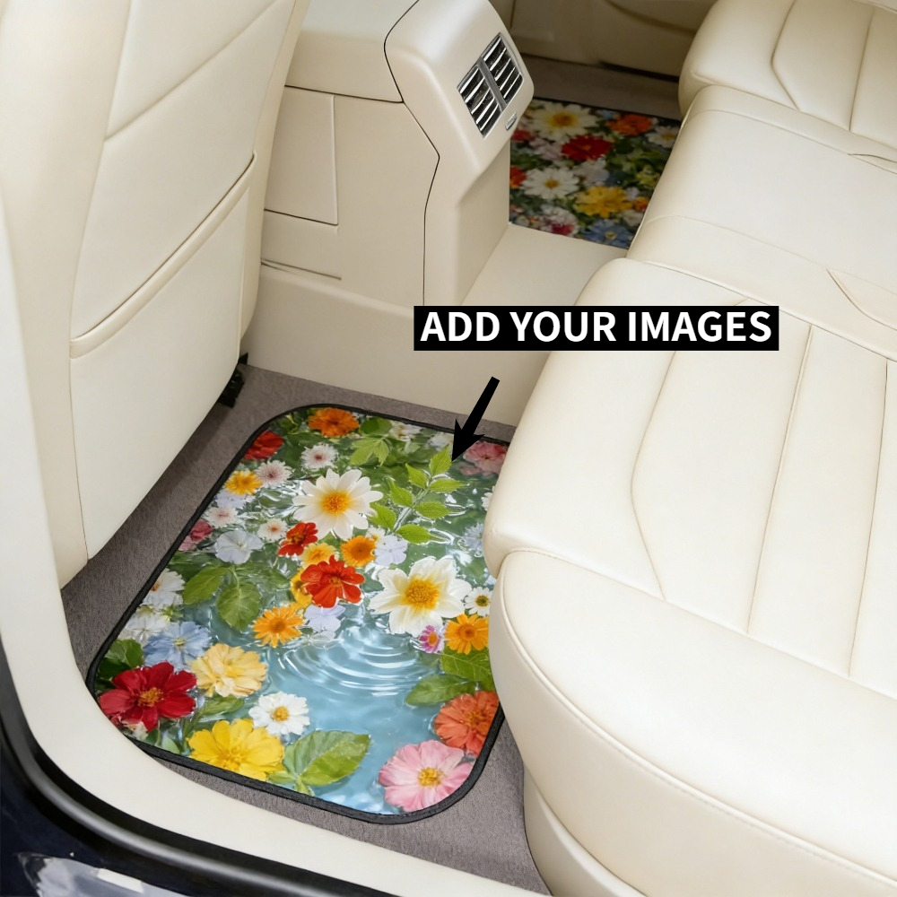 1 Set/2 Sets Custom Car Floor  - مراجعة Interior Designer وسعره
