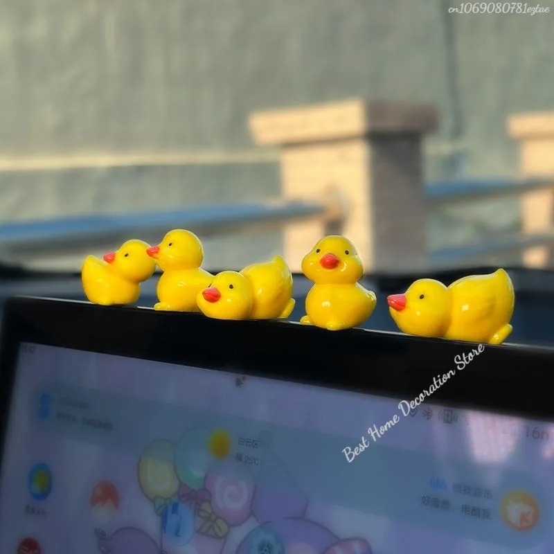 5pcs Cute Mini Yellow Ducks De - مراجعة Interior Design Layout وسعره