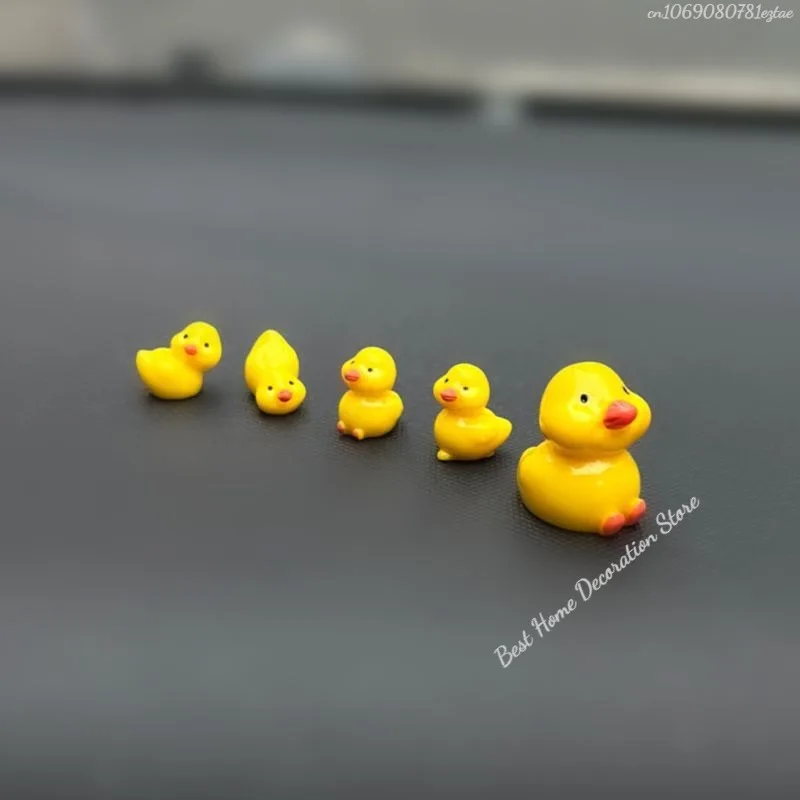 5pcs Cute Mini Yellow Ducks De - مراجعة Interior Design Layout وسعره