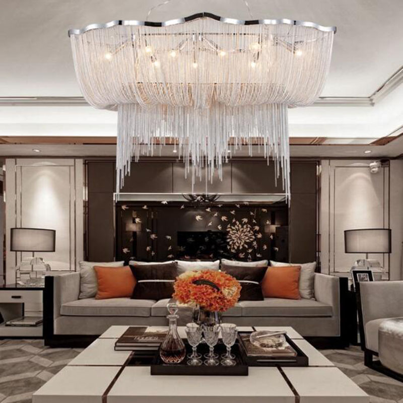 Modern Silver Aluminum Chain C - مراجعة Engineering And Interior Design وسعره