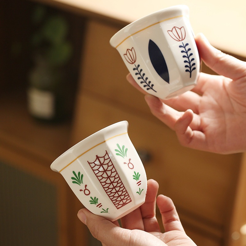 180ml/250ml Coffee Cup Hand He - مراجعة Ceramic Candle Vessel وسعره