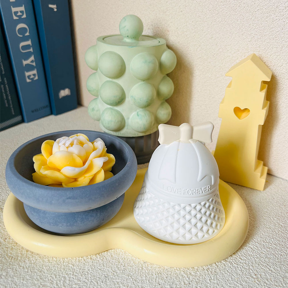Bubble Jar Candle Vessel Concr - مراجعة Ceramic Candle Vessel وسعره