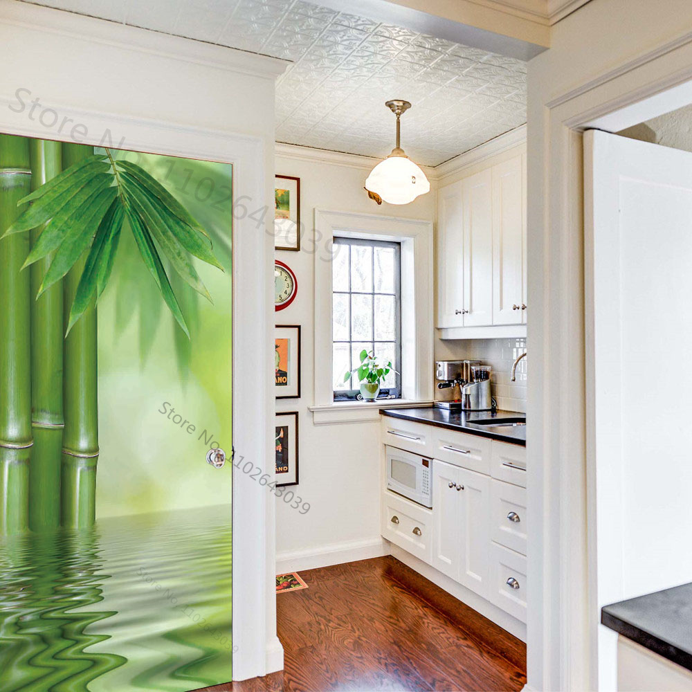 Steps Forest 3D Door Stickers  - مراجعة Interior Design Home وسعره