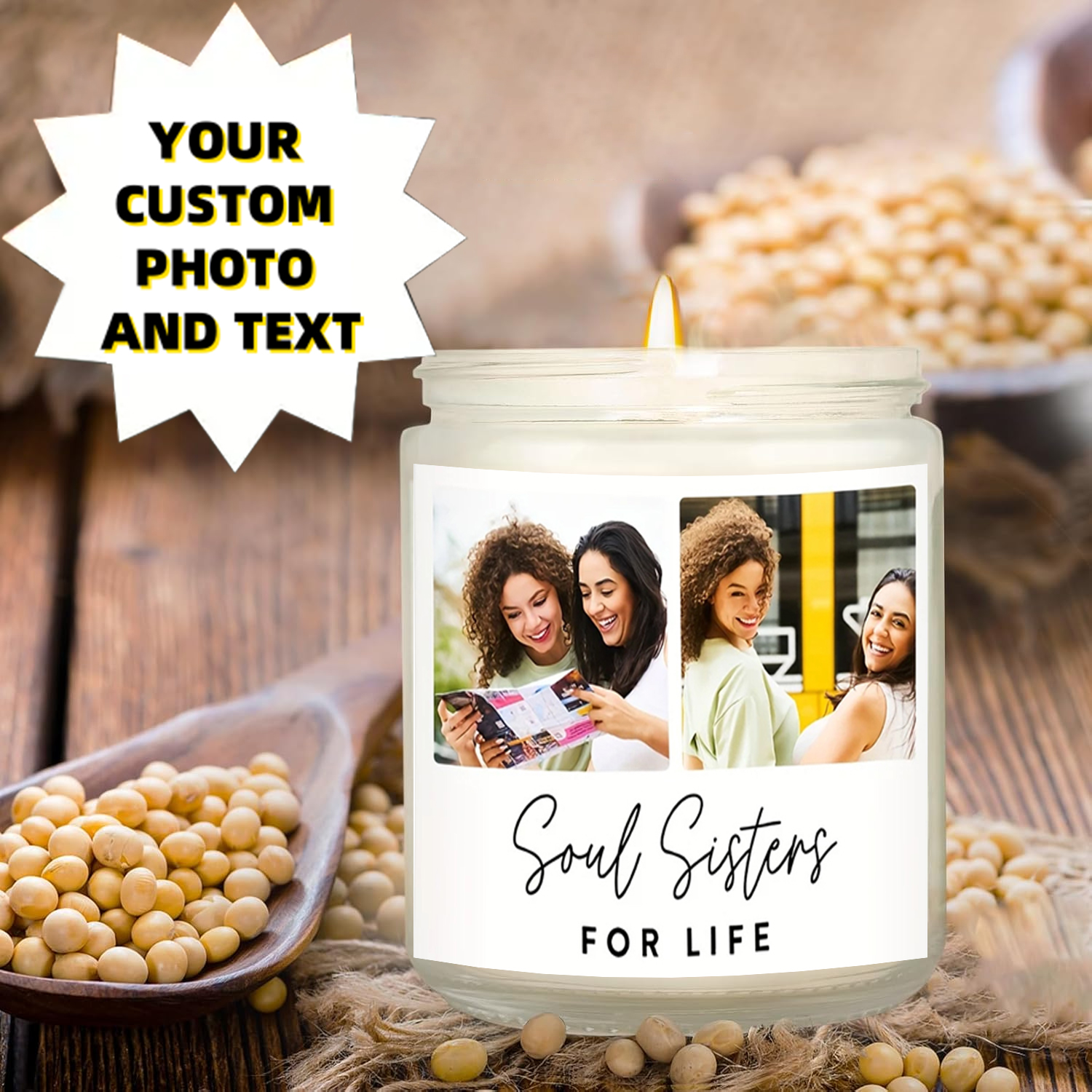 7oz Personalized Candles - Cus - مراجعة Interior Designer وسعره