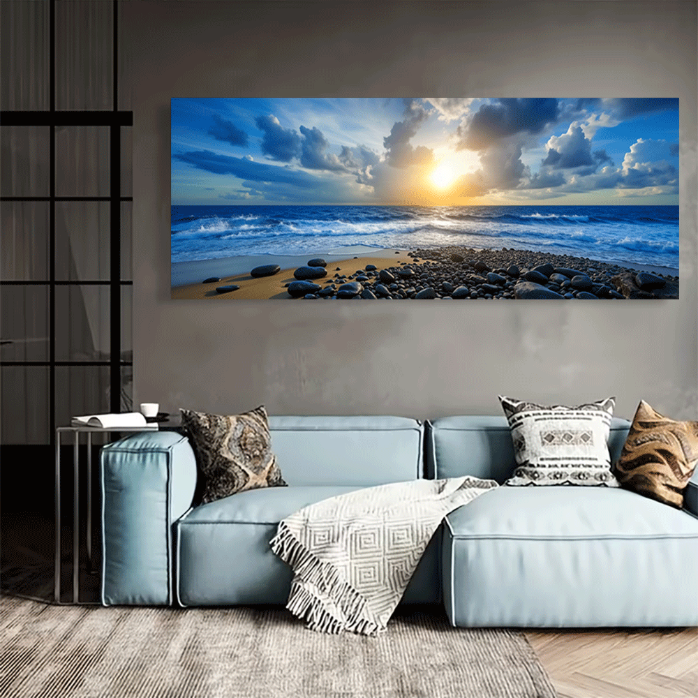 1PC-Canvas poster Unframed Oce - مراجعة Interior Designer وسعره