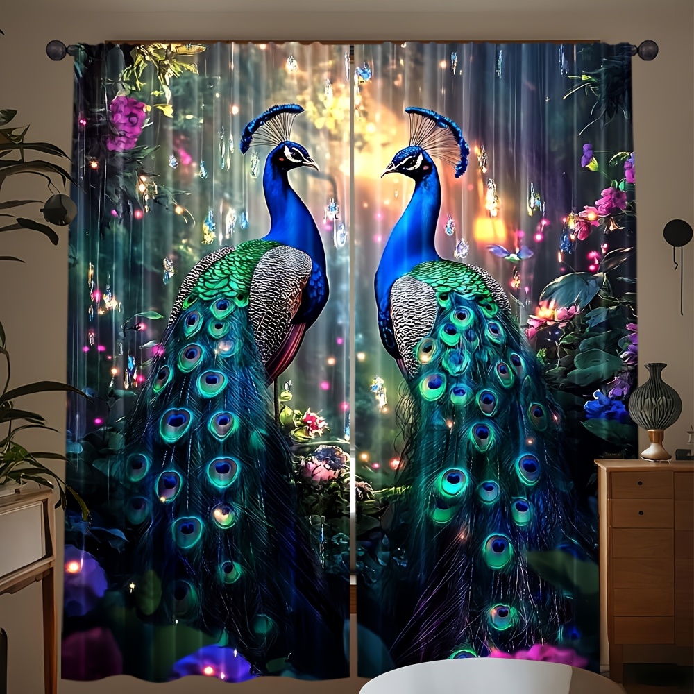 Blue Peacock and Flower Garden - مراجعة Interior Design Of Cafe وسعره