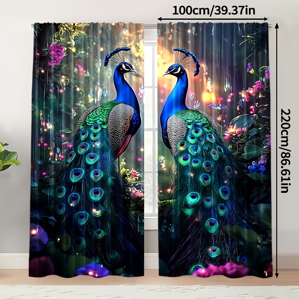 Blue Peacock and Flower Garden - مراجعة Interior Design Of Cafe وسعره
