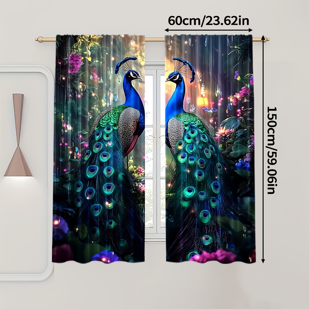Blue Peacock and Flower Garden - مراجعة Interior Design Of Cafe وسعره