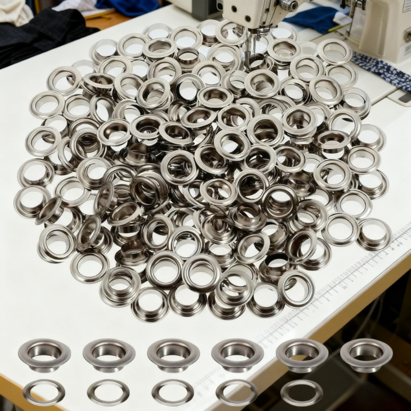 20pcs 8mm DIY metal eyelet kit - مراجعة Linen Curtain Eyelet وسعره
