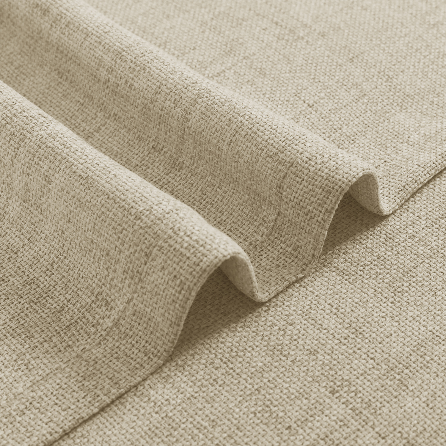 2 Pieces, Solid Color Bohemian - مراجعة Linen Curtain Eyelet وسعره