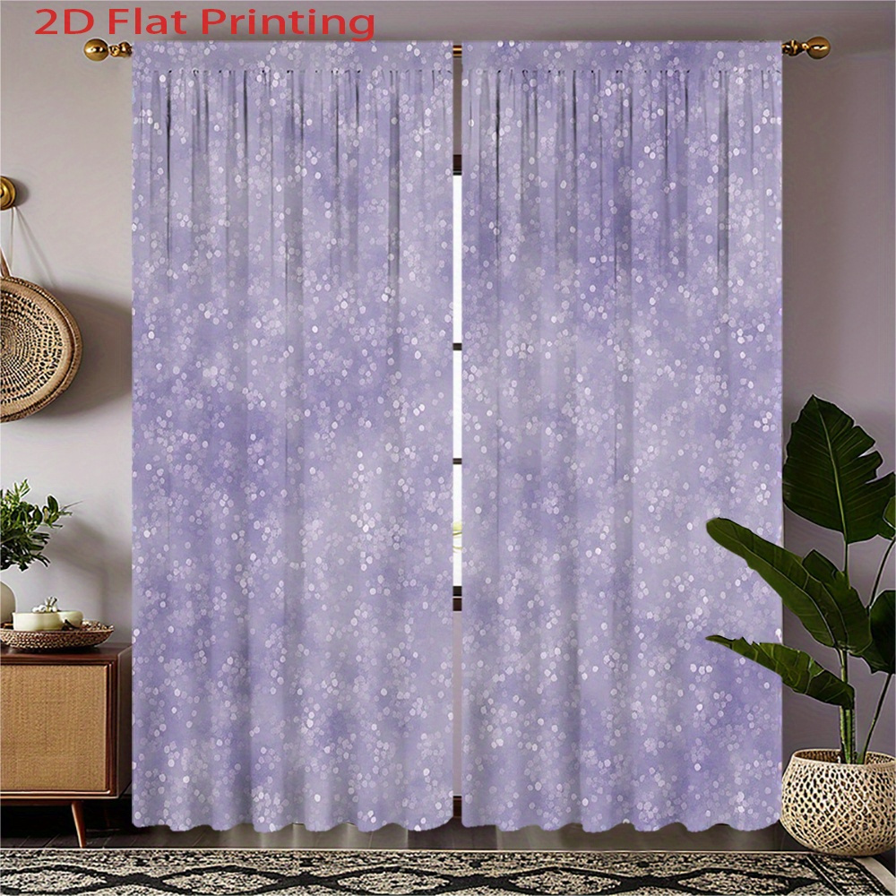 Purple Sparkle Curtains Window - مراجعة Interior Design Of Cafe وسعره