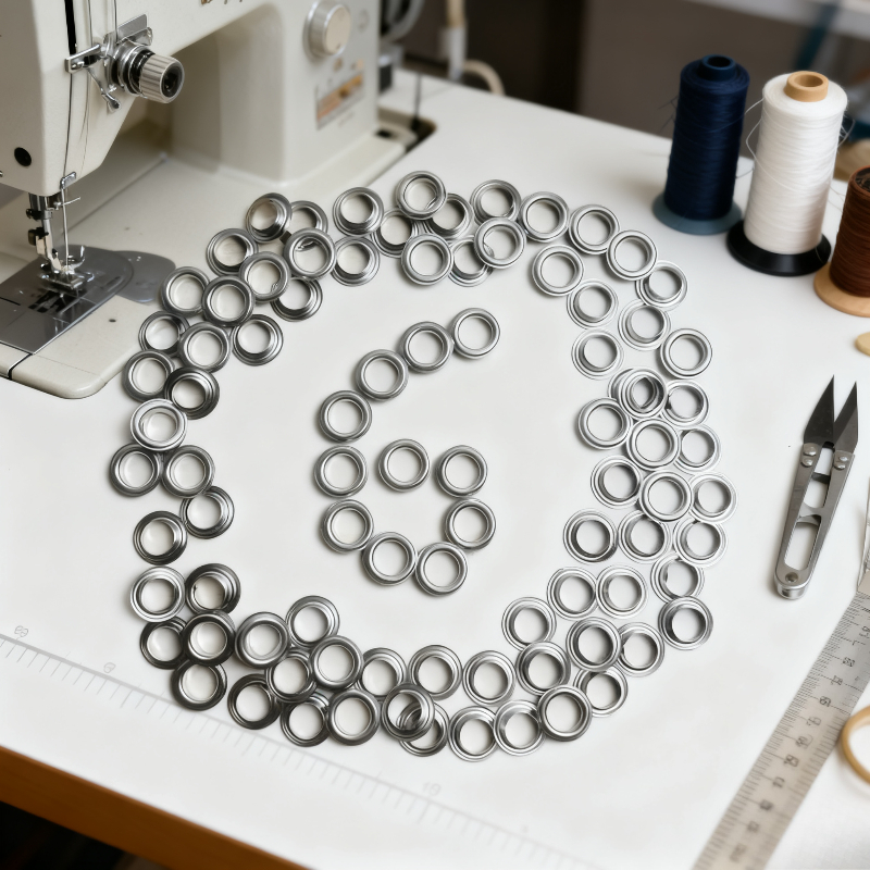 218sets 6mm stainless steel ey - مراجعة Linen Curtain Eyelet وسعره