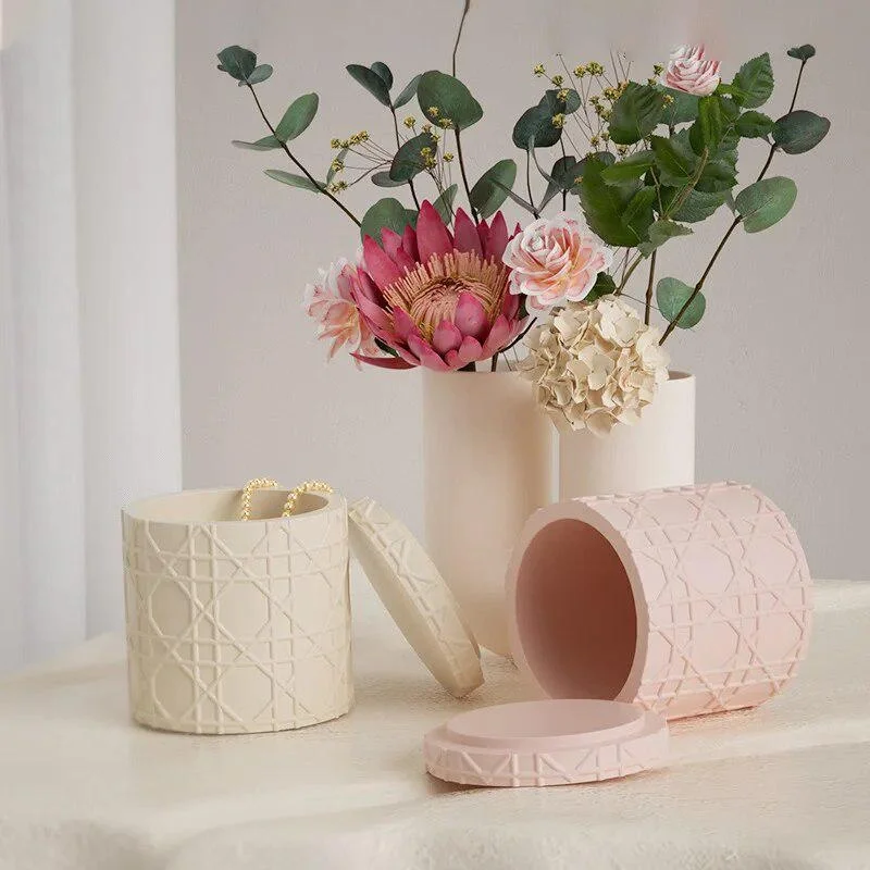 Silicone Mold Candle Cup Home  - مراجعة Ceramic Candle Vessel وسعره